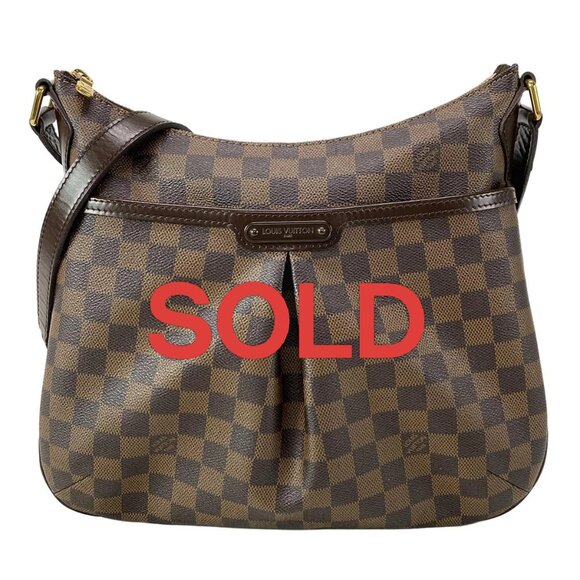 LOUIS VUITTON Bloomsbury PM Ebene Damier Shoulder Bag 855-072025 - Picture 1 of 16